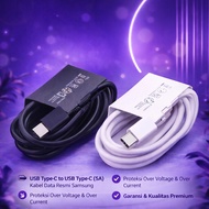 Data Cable Samsung Type C to C 5A 45W Fast Charging Support