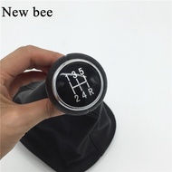 Newbee 5 Speed Manual Car Shift Gear Knob Lever Gaiter Boot Cover For Audi A6 C5 A4 B5 A8 D2 1996 19