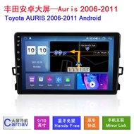Suitable for Toyota Auris A u r i s 2 0 6-1 Special Android Large Screen Smart Car G P S Navigation