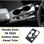 Honda Civic Fe 2022 Car Accessories Civic Fe Interior Accessories Carbon Design Gear Cover Steering 