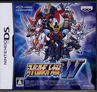 NDS 超級機器人大戰 W /日版 /二手品 /有含原版外盒及原版說明書