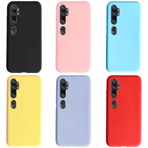 Soft Silicone Case for Xiaomi Mi CC9 CC 9 Pro Case Bumper Shockproof Cover Thin Case for Xiomi Xiaom