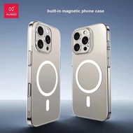 Xundd Transparent Magnetic Case for iPhone 16 Pro Max / iPhone 16 Pro / iPhone 16 Plus / iPhone 16