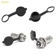 Picbliss Waterproof Cover Dust Rubber CapCircular Connector ProtectiveCap GX12 GX16 GX 20