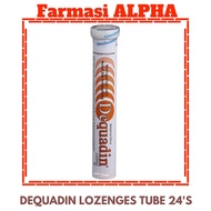 Dequadin Lozenges Tube 24's
