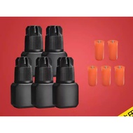 10 EMPTY PLASTIC BOTTLES FOR lash glue 5ML-10ML-8ML lash paste 5ML-10ML-8ML