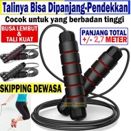 ZTA# Tali Skipping Latihan Alat Olahraga Skiping Skipping Rope Steel