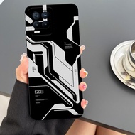 Softcase Realme 8 / Realme 8 Pro - Motif Mesin Silikon Pro Camera Casing HP Pelindung Handphone