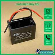 CBB61 450VAC 12uF 12MF square capacitor motor fan starting capacitor, Senju brand