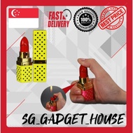 🇸🇬Local Seller🇸🇬 Lipstick Shape Lighter / Cute / Strong Flames / Novelty Piece / Refillable With But