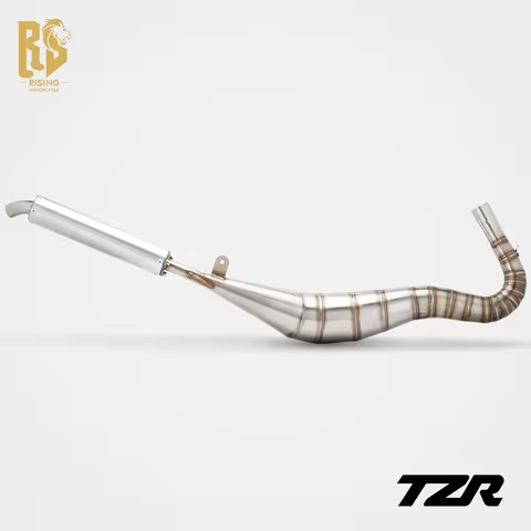 RS For Yamaha tzr125 Stainless Steel Exhaust TZR125(1987-1992) Two Stroke Expansion Cham performance