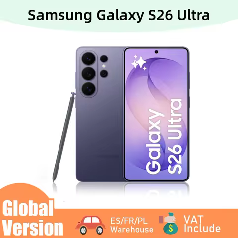 Samsung Galaxy S26 Ultra European Version 512Gb Android 5g Smartphone 200Mp Camera 6.9" Amoled Ltpo 