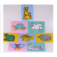 Small Animal Puzzle Toys Contains 8