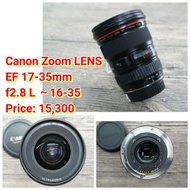 Canon Zoom LENS EF 17-35mm f2.8 L ～16-35