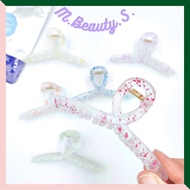 11cm Big Shark Clip Hairclip 1pc 新款滴漆款大号鲨鱼夹抓夹发夹