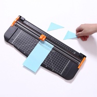 [LIS1] Portable A4 Paper Cutter 12.2 Inch Cut Length Desktop Trimmer with Security Head Side Ruler f