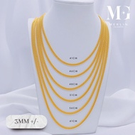 Merlin Goldsmith 22K 916 Gold (3mm) Fishbone Chain