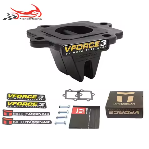 Motorcycle Carbon Fiber V352A Reed Valve Kits For Min Horiz Yamaha 50 YQ Aerox R E2 2003-2012 And YA