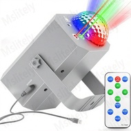 Party Lights DJ Disco Ball Lights With 9.8ft USB Cable And Pattern Projection Sound Activation, RGB 