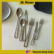JK Home Korea Ins Stainless Steel Hollow Cutlery | READY STOCK