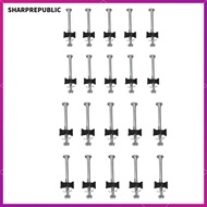 [Sharprepublic] 10Pcs Trampoline Screws, Trampoline Accessories for Trampolines Strengthen Trampolin