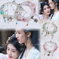 月鳞绮纪鞠婧祎陈都灵露芜衣雾妄言闺蜜姐妹手链原创印象周边礼物4/9 Moon Scale Fairy Tale, Ju Jingyi, Chen Duling, Lu Wuyi, Wuyangyan,