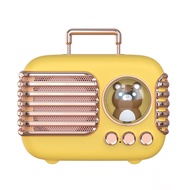 Speaker Kecil Portabel Bluetooth 5.3 Mini Animal Speaker Stereo Retro Outdoor Portable Wireless Spea