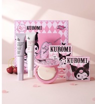 台灣代購 台灣直送   ❣️預購～Za x Kuromi 煥亮美肌聯名限定禮盒 粉餅 /隔離霜/防曬霜
