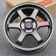 ล้ออัพเกรดแบบสแตนเลสสตีล TE37 ขนาด 14 15 16 17 18 นิ้ว สำหรับ Volkswagen Jetta Golf Magnficent BDX S