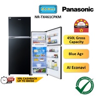 Panasonic Refrigerator 2 Door Inverter 450L Fridge Peti Sejuk Peti Ais 2 Pintu Inverter Murah 冰箱 NR-TX461CPKM