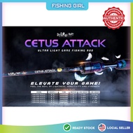 DEVIL CRAFT CETUS ATTACK SPINNING FISHING ROD 🔥Ready Stock🔥 100% Original🔥