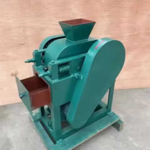 DG Series Lab Electric Crusher Double Roll Crusher Small Stone Twin Roll Crusher Crushing Machine