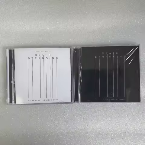 Death Stranding Low Roar Music CD Songs From The Video Game Album 4pcs Music Record Cosplay Walkman 
