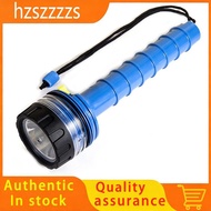 【hzszzzzs】Scuba Diving Light Underwater Waterproof LED Diving Light Professional Powerful Flashlight