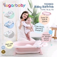 Sugarbaby Foldable Baby Bathtub with Heat Sensor F76 - Children's Bathtub with Heat Sensor