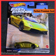 Hot Wheels Lamborghini Gallardo LP570-4 Superleggera Fast & Furious Gold Lamborghini Hotwheels 2023 