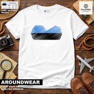 T-SHIRT BY ESTONIA 9, WEAR COUNTRYTAG ASSAL ESTONIA PREMIUM SOUVENIR MATERIAL GIFT