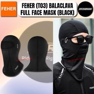 FEHER (T03) BALACLAVA FULL FACE MASK (BLACK)