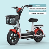 Electric Bicycle for Adult Basikal Elektrik 2 Seat Max Weight 200kg 48V Motor Electric Scooter With 