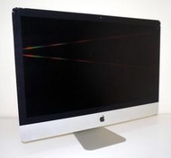 iMac A1419 27吋 i7-3770 記憶體 16GB 2013製 功能正常 玻璃裂痕 無法抬頭 外觀凹陷