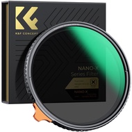 K&F Concept Hard Stop True Color VND2-32(1-5Stop) Filter NO X Spot Nanotec Ultra-Slim Weather-Sealed