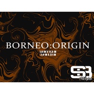 BORNEO:ORIGIN CAR STICKER SET