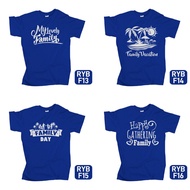 Baju Jersey Family Day - Royal Blue