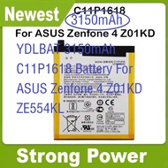 YDLBAT 3150mAh C11P1618 Battery For ASUS Zenfone 4 Z01KD ZE554KL