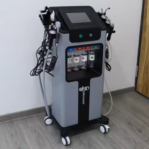 10 in1 H2O2 Face Cleaning Aqua Peel Hydro Oxigen Facial Multi-functional Machine