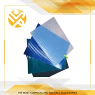 Fiber Plastic Plate with Striped Fence Cover Plastic Fence/