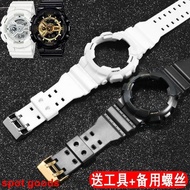 watch strap Rubber silicone watch strap for G-SHOCK Casio GA110/400GD120 5146 case set accessories