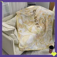 2025 CHAGEE winter limited osmanthus flower blanket, lunch break plush blanket
