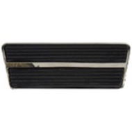 1968-1979 Corvette C3 Brake Pedal pad with Stainless Trim