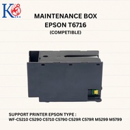 EPSON T6716 MAINTENANCE BOX FOR WF-C5790 C579R/ C5290/ M5299/ (COMPETIBLE)